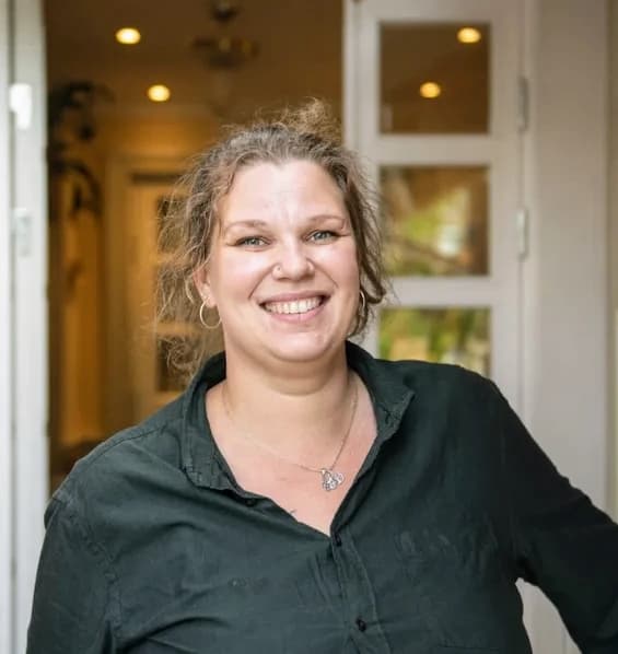 Provningsledare Jonna Vestin